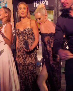 Nicky Whelan Instagram - Last night, we celebrated the 40th anniversary of Last Chance for Animals, led by the fearless Chris DeRose, who has dedicated his life to protecting animals. He and his team, after 30 years of relentless effort, achieved a monumental victory by shutting down the dog meat trade in South Korea. This was a momentous occasion, recognizing their unwavering commitment to a cause that seemed insurmountable for decades.

Animals do not have a voice, and it is our responsibility as humans to lead them into a safer future. At this stage of our evolution, there are no excuses. If you ever find yourself feeling lost or without purpose, consider turning to your local animal shelter. A small donation, volunteering your time, or simply learning about organizations like Last Chance for Animals can have a profound impact. These remarkable communities are saving animals lives around the world.  #stlylist @biancaarose_  #dress @madoh.official  #jewelry @sinai.au  #shoes @shoe_connection  #hairstylist @nazaninhairandmakeup