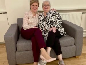 Nicola Sturgeon Instagram - Knowing for the past few weeks that this moment was fast approaching didn’t make it any less heartbreaking to hear the news early this morning that Janey had died.
Janey Godley truly was a force of nature, and one of the funniest people I have ever known. I was able to visit her in the hospice a couple of weeks ago and though she was fragile, she still had me in stitches.
Janey was also incredibly kind. And she made the world a better place.
A bond was forged between us in the darkest days of Covid when her famous voiceovers of my daily briefings went viral. In the toughest of times, she made people laugh - and that was precious. She did more that that though. In managing to project the serious public health messages of my briefings to a much wider audience than I would have managed alone, she helped save lives.
The photos on this post are from an @ayewriteglasgow event we did together last year - it was a special night.
I was so proud to call Janey a friend and will miss her hugely. My heart goes out to her family and many friends - they are in my thoughts today.
I know Frank will have been there, holding the door for her as she went - with a tear in his eye, as I have in mine. RIP my friend ❤️