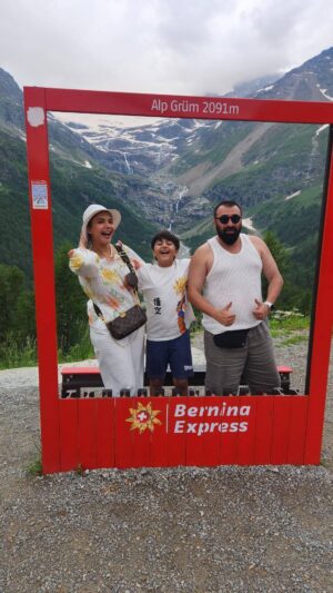 Nida Yasir Instagram - St.moritz switzerland july 2024