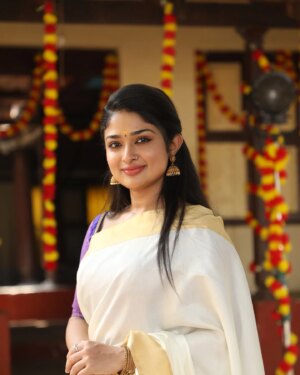 Nikitha Rajesh Instagram - Flaunting as a mallu✨