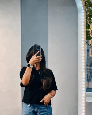 Nimmy Arun Gopan Instagram - New hair, new vibe! 🥰

Thanks to @kingsily_ksl for this new and fresh look.