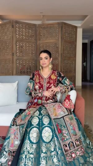 Nishtha Gandhi Instagram - Welcome to episode 1 of #RisingIndianCouture.

This is literally wearable piece of art @dareaab_by_soniakmahajan ! 

Your attention to detail and level of craftmanship deserves and needs more hype because people in India need to see how diverse our country is in terms of their handlooms and textiles as well as the talent that takes to create such pieces.
Do you love it or do you love it ?
.
.
.
#kashmirfashion #indiancouture #indiandesignersuits #kashmiriembroidery #designersuit #traditionalwears #newbride #weddingoutfitideas #indianweddingwear #festivewear