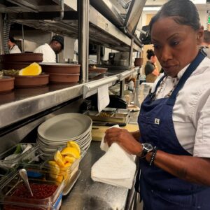 Nyesha Arrington Instagram - Being a chef is about trusting the rhythm of creation... It’s about creating from the soul, honoring your roots, and staying true to what inspires YOU. For me, it’s about finding purpose in ingredients, letting passion drive process, and allowing authenticity to shine through every dish. 
Growth is part of the craft, and every step in the kitchen is a chance to create something meaningful and uniquely yours. #purpose #cheflife #authenticity #passion