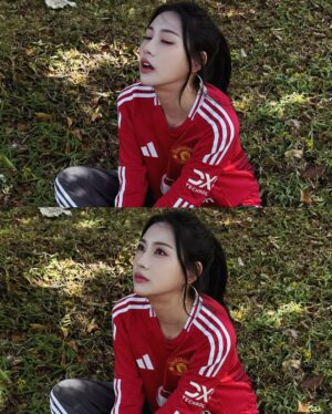 Oh Ha-young Instagram - We are United ⚽️
Wear United ❤️‍🔥