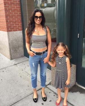 Padma Lakshmi Instagram - Littlehands is getting bigger!!! 15!!!!!!!!
I can’t believe it.  Every day of the last 15 years has been an adventure. Happy birthday Krishna Thea. I love you once, I love you twice, I love you more than beans and rice. ❤️❤️❤️
Some of you may remember the moment in the first slide from my memoir 😉