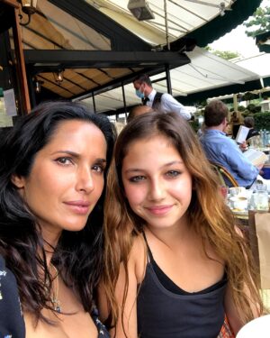 Padma Lakshmi Instagram - Littlehands is getting bigger!!! 15!!!!!!!!
I can’t believe it.  Every day of the last 15 years has been an adventure. Happy birthday Krishna Thea. I love you once, I love you twice, I love you more than beans and rice. ❤️❤️❤️
Some of you may remember the moment in the first slide from my memoir 😉