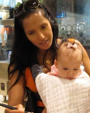 Padma Lakshmi Instagram - Littlehands is getting bigger!!! 15!!!!!!!!
I can’t believe it.  Every day of the last 15 years has been an adventure. Happy birthday Krishna Thea. I love you once, I love you twice, I love you more than beans and rice. ❤️❤️❤️
Some of you may remember the moment in the first slide from my memoir 😉