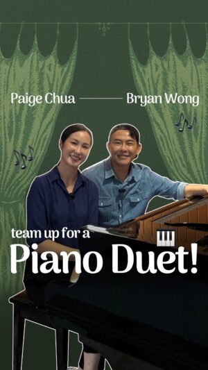 Paige Chua Instagram - We put @bryanwwong and @paigechua_tpc’s chemistry to the test as they team up for a Piano Duet!🎹🎶🫶🏻

#paigechua #bryanwong #trending #piano4hands #fyp