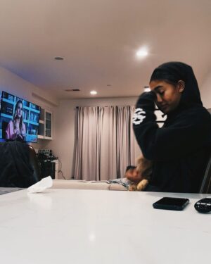 Paige Hurd Instagram - since everyone else has my name in their mouth , thought I should too 🤷🏽‍♀️

@iamcompton