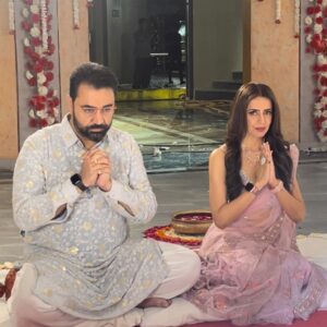 Parinita Seth Instagram - Made some beautiful memories with these beautiful people.  #vanshaj #tvshow #memories #love #fyp #insta #india #indiantv #instamoment #grateful🙏🏻