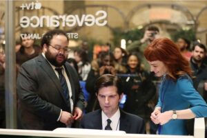Patricia Arquette Instagram - #severance @appletv #grandcentral #GlassCube