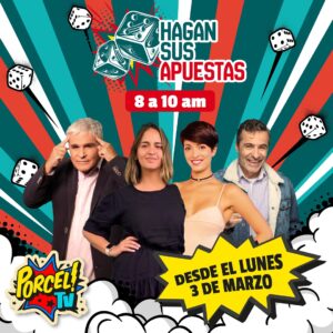 Paula Bolatti Instagram - Porque en el juego y en la vida, la actitud lo es todo 🎲💥 HAGAN SUS APUESTAS arrancará cada mañana de Porcel TV | Lun a Vie, 8 a 10 am con las increíbles @palomamusica y @pauliibolatti   los hermanos @nicolaslarrainoficial y @fernandolarraindt