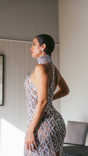 Paula Bolatti Instagram - No fui a la #GalaDeViña2025 pero quería recordar este look que use para mi última alfombra roja 💎 lo ame y a ustedes que les pareció?