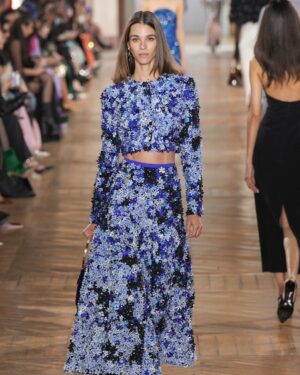 Pauline Hoarau Instagram - Shades of blue @georgeshobeika 
@cococasting 💙