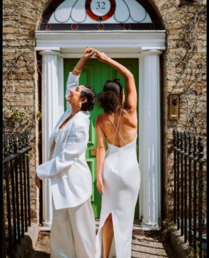 Pearl Mackie Instagram - What a year with you my WIFE!! 2024. The year we got up in front of all our friends and family and said ‘I do.’ Twice. I love you more than I ever thought possible. May 2025 bring us more love, more laughter, more silliness and more adventure! Cannot think of a better partner through this rollercoaster we call life. Thank you for making me smile with all my teeth. 

Happy New Year everyone, I hope yours is full of magic! ✨