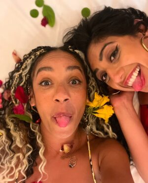 Pearl Mackie Instagram - What a year with you my WIFE!! 2024. The year we got up in front of all our friends and family and said ‘I do.’ Twice. I love you more than I ever thought possible. May 2025 bring us more love, more laughter, more silliness and more adventure! Cannot think of a better partner through this rollercoaster we call life. Thank you for making me smile with all my teeth. 

Happy New Year everyone, I hope yours is full of magic! ✨