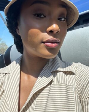 Pepi Sonuga Instagram - Bringing The Six Triple Eight to life has been the most meaningful chapter of my journey so far. This is more than a film, it’s a love letter to the women who shaped history with their courage and sacrifice, and a tribute to their enduring legacy.

Every moment on set reminded me of the responsibility we carried to honor their story. I hope you see our dedication in every frame and feel the love and reverence poured into this film.

Now streaming on Netflix 🫡❤️‍🔥
