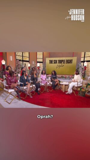 Pepi Sonuga Instagram - @oprah watched “The Six Triple Eight” FOUR times!