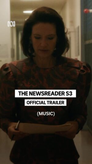 Philippa Northeast Instagram - It’s the end of an era 👀

The Newsreader - Stream the new season from Sunday 2 February 8:30pm on ABC iview and ABC TV.

#TheNewsreader #SamReid #AnnaTorv
