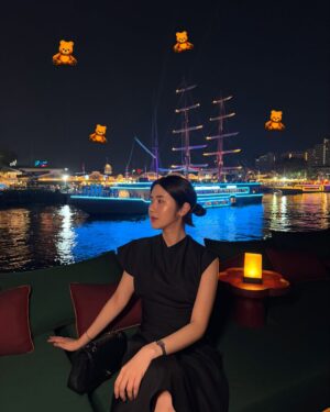 Pinyadar Salinvarradar Instagram - dinner w/🛳️👩🏻✨🫶🏻 #apsaracruisebangkok 

@apsaracruisebangkok @banyantreebangkok