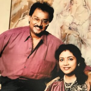 Poornima Bhagyaraj Instagram - Feels like yesterday. We have managed to cross 41 glorious years. Thank you for coming into my life and bringing me into yours. Love you♥️♥️♥️😘😘😘🤗🤗🤗 @ungalkbhagyaraj @shanthnu @sharanyabhagyaraj @kikivijay11