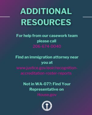 Pramila Jayapal Instagram - Regardless of your immigration status, you have rights.

 As reports of ICE raids increase across the country, make sure you know your rights and share them with neighbors, friends, and loved ones. And as always, my office is here to help.