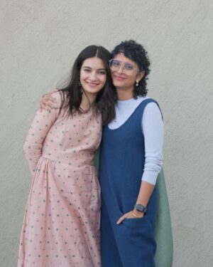 Pratibha Ranta Instagram - Yesterday turned out to be one of the most special day of life, our film #LaapataaLadies was selected as India’s official entry to the Oscars, Thank You Kiran Ma’am for all your support and for taking me beneath your wings! A big shout out to our whole team . 
Can’t stop celebrating ♥️♥️♥️