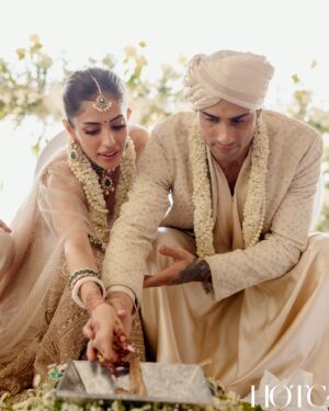 Priya Banerjee Instagram - I’ll marry you in every lifetime 🤍

#priyaKAprateik ♾️