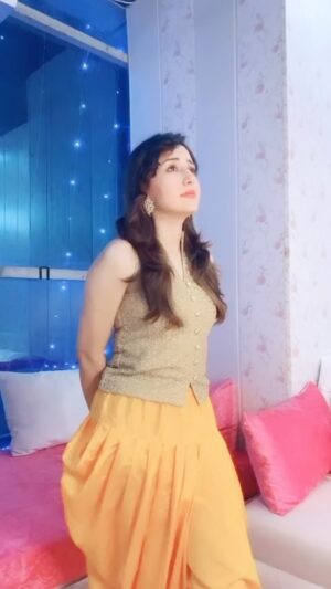 Priyanka Kandwal Instagram - Koi mere piche na ana ❤️🥳🤥 #majnuknana