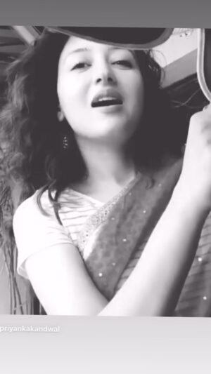 Priyanka Kandwal Instagram - Aaaiyee mehrabaan #aaiyemeharban