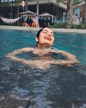 Priyanka M Jain Instagram - Pool hair, don’t care 🌊

 📷 @shivakumar_marihal 🧿

.

.

.

.

.

.

.

.

#priyanka #priyankajain #priyankamjain #neverendingtales #bali #baliindonesia #indonasia #beach #pool #pooltime #peace #self #selflove #selflovejourney #journey #qoutes #positive #positivevibes #loveislove #love #life #spread #happiness #flower #lily