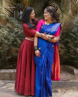 Priyanka Tendolkar Instagram - Cheers to the one who’s been with me through thick and thin, who’s never left my side and who’s always had my back. You’re not just a bridesmaid, you’re family- the sister I never had. Thanks for everything! 💕 
Even though we don’t meet often, when we do, it feels like no time has passed at all. One phone calls turn into hours of laughter and banter, you always reminding me to eat healthier while I playfully ignore your advice. Here’s to our unique bond! 
And I know you’ll probably kill me for posting this last picture but it’s our first picture where we went to celebrate my umm 15th birthday I guess, and look at us now, standing strong together. 
Here is to our friendship!!💕❣️
#alwaysthereforme #bestfriendsforever