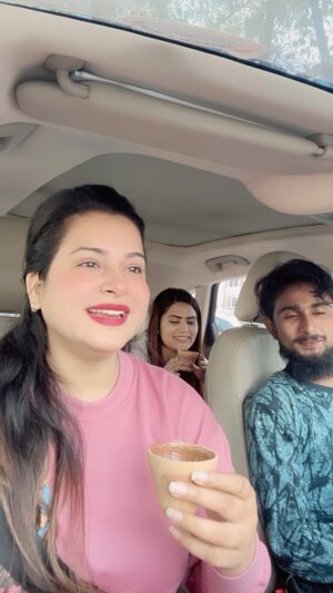Rachana Singh Instagram - Lucknow ki Chai ☕️ 🩵💚💚⭐️⭐️✨✨⭐️