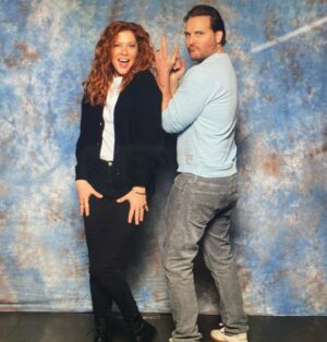 Rachelle Lefevre Instagram - @fanexpoportland Thank you so much for taking such great care of me. Every single person on your staff was kind, professional, and made it really easy. Hope to see you all again soon! @peterfacinelli I love you dearly and will meet you in any Photo Booth, anywhere, just make a place and time, thanks for making it cool to be goofy 🤪 Lucas @thephiladelphiaconnection, thanks for being an amazing coach this weekend and also a great friend!