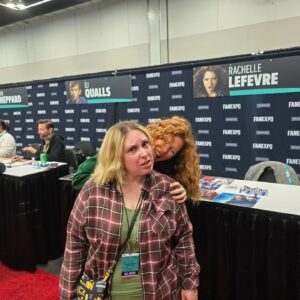 Rachelle Lefevre Instagram - First day at @fanexpoportland was a huge success for our exclusive client @rachellelefevre 

Looking forward to tomorrow

#thephiladelphiaconnection