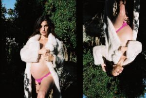 Rainey Qualley Instagram - still pregnant 🩷