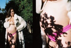 Rainey Qualley Instagram - still pregnant 🩷