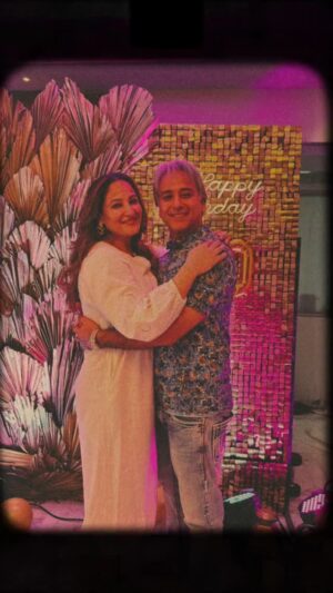 Rakshanda Khan Instagram - Obviously December is a month crazy with birthdays. And the husband just doesn't like posts but this one was special. So here goes
#happybirthday #golden #celebration #husband