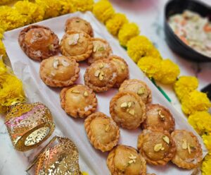 Rakshanda Khan Instagram - Diwali . And the things I made. Of course except slide 1 😄 Hope you guys too had a sweet and fulfilling Diwali #happydiwali #festival #mithai #rangoli