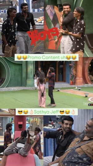 Ramya NSK Instagram - Ultimate😂😂🤣🤣🤣

#bigbosstamil #sathya #bigboss8 #bigboss #kannakanumkalangal #vijaytv #trendingreels #jeffrey #theboys #promo #boys