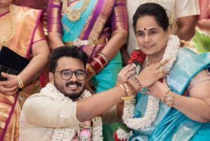 Ramya Pandian Instagram - My little brother @parasu_pandian got married, but to me, he’ll always be my 6-feet-tall baby😘 It’s hard to put into words how happy I feel….he has always been such a wonderful child that we often wondered, ‘How can a kid be this mature and never troublesome at all?’ He has made us proud every step of the way and has now grown into a man of great values.

And for his beautiful heart, God has gifted him the bestestttt life partner our sweet Aishwarya @just.aish.things . Our family is beyond happy to have an angel for our gem♥️ Aishu, we love you, and we love your family even more! Can’t wait to create endless happy memories together as one big family♥️♥️😍😍🥰🥰😘😘💃🏻💃🏻

Heart is so full.
Wishing my dear sweethearts a lifetime of love and happiness! ❤️

HAPPY MARRIED LIFE♥️

@shanthyduraipandiyan 
@lovel.dhawan 
@tripurasundari_12 
@wherenxt.dxb 
@gowtham.ags 

#family #wedding #fun