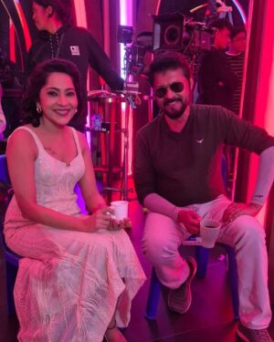 Ramya Subramanian Instagram - From set to screen—memories made, moments cherished….. grateful for this incredible journey!♥️🔥😇🎬

#Vidaamuyarchi