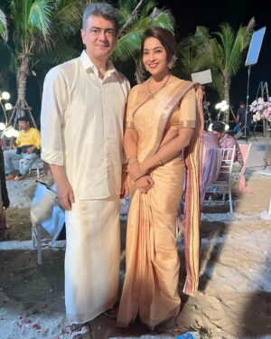 Ramya Subramanian Instagram - When dreams become deeds ….🙏🏻🎬😇♥️ . 

Still pinching myself that I got to work with this incredible person recently, and now this amazing news! 

Huge Congratulations on the Padma Bhushan Award AK sir- you inspire us on how to live a wholesome life !🫶🏻🤩🥳😇🙌🏻

#PadmaAwards2025 #Vidaamuyarchi