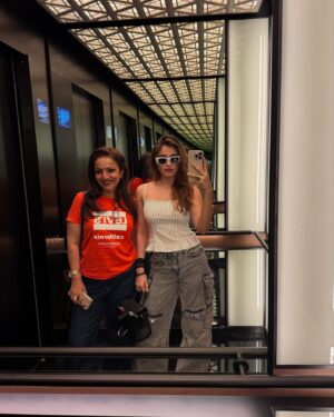 Rasha Thadani Instagram - just touristy things😛 sad cause the third musketeer was missing, missed u @tamannaahspeaks