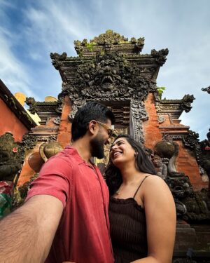 Rebecca Roy Instagram - Random selfies, endless memories 🫶🏼Some snapped in a rush, some perfectly planned—but all capturing our crazy, love-filled adventures!

 #OdysseyOfTwo #SelfieChronicles #CapturedChaos#chennaiinfluencer #aroundtheworld #coupletravel #travelinfluencer #couplebloggers