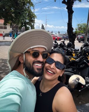 Rebecca Roy Instagram - Random selfies, endless memories 🫶🏼Some snapped in a rush, some perfectly planned—but all capturing our crazy, love-filled adventures!

 #OdysseyOfTwo #SelfieChronicles #CapturedChaos#chennaiinfluencer #aroundtheworld #coupletravel #travelinfluencer #couplebloggers