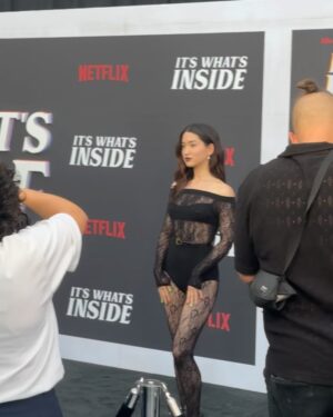 Reina Hardesty Instagram - @itswhatsinsidefilm premiere at the Egyptian 🥀 out 10/4 on @netflix