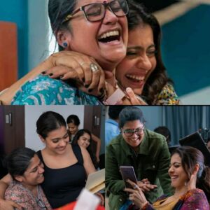 Renuka Shahane Instagram - Happy happy birthday @kajol my dearest angel ( in Devil's clothes? Perhaps 😜 as long as the Devil's wearing Manish Malhotra, Ana Singh, Ritu Kumar) Have a terrific year full of love, joy, family time, you- time. Be blessed always and slay it in your unique unfiltered, unfettered style. You are unstoppable!!! Loads of unconditional love ❤❤❤❤