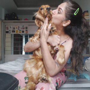 Resham Tipnis Instagram - Majhi Coco 😍😍😍