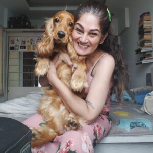 Resham Tipnis Instagram - Majhi Coco 😍😍😍